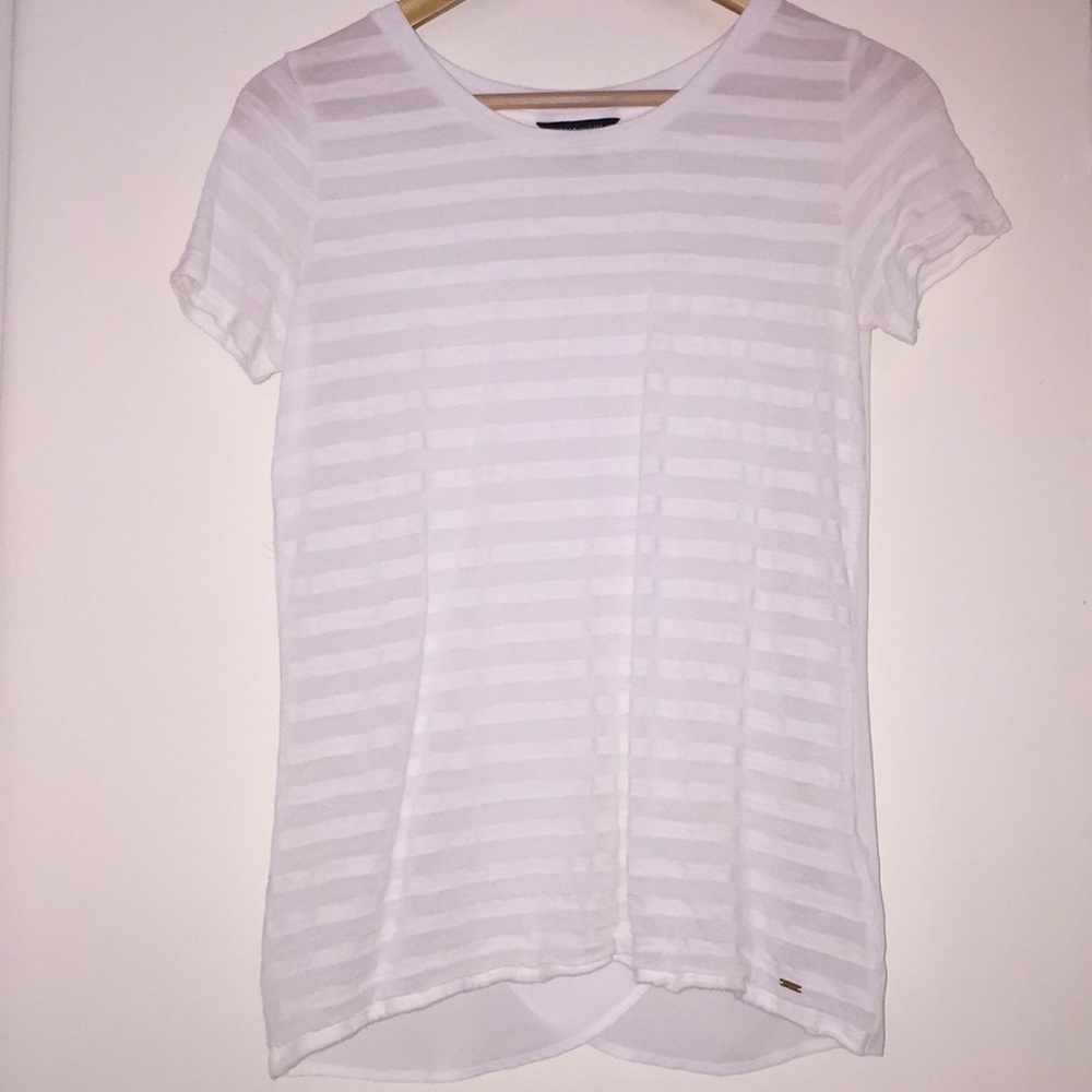 🌟 BOGO Tommy Hilfiger open back white shirt